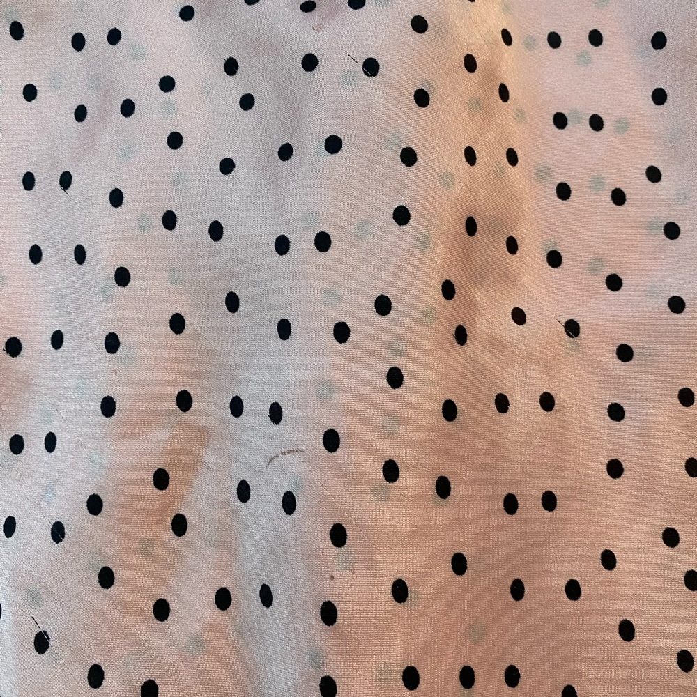 Gilligan & O’Malley pink and black polka dot slip - Picture 4 of 7